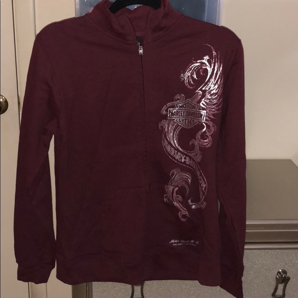 Harley Davidson zip up